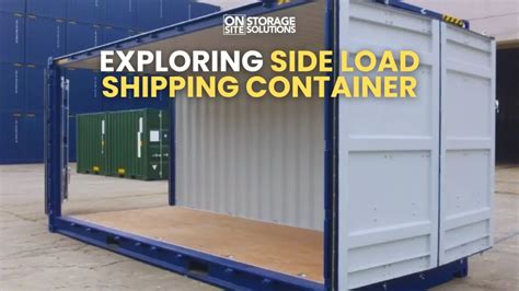 Image result for Side Load Container