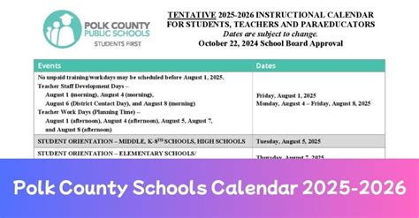 Leon County Schools Calendar 2025-2026 | Download Now