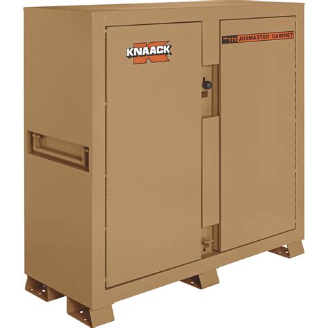 KNAACK Jobmaster Cabinet, Tan, 47.5 Cu. Ft. Capacity, 60in.W x 24in.D x 60in.H, Model# 111 ...