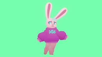 Image result for Cool Bunny Ears Drawing