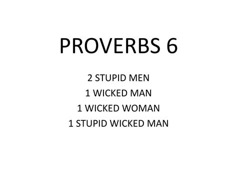 Image result for Proverbs 6 Lesson