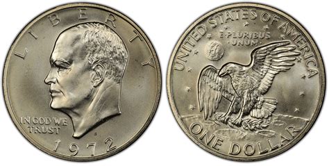 1972 S Eisenhower Ike Silver Dollar $1 PR69DCAM PCGS biscotts.com