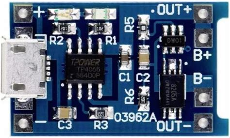 BATTERY CHARGING MODULES - TP4056 1A LIPO BATTERY CHARGING BOARD MICRO ...