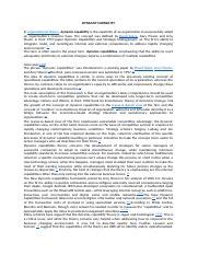 Image result for Dynamic Capability