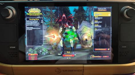 WoW TBC Classic - Steam Deck Gameplay - SteamOS - YouTube