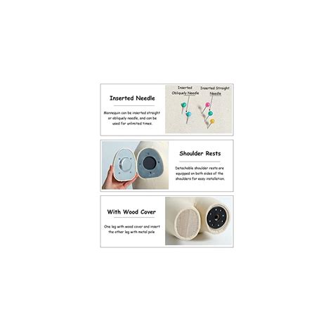 Buy Mannequin Torso Mannequin Stand, Female Sewing Mannequin with Arms ...