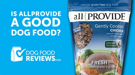 Allprovide › Dog Food Reviews