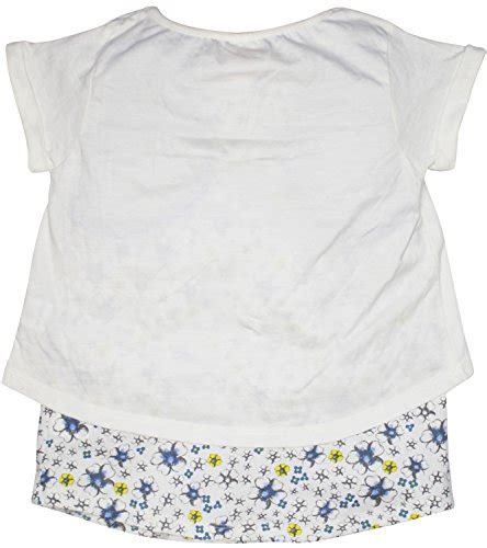 FS Mini Klub Girls' Cotton T-Shirt (88KGTKT0611 OFF WHITE, White , 7 ...