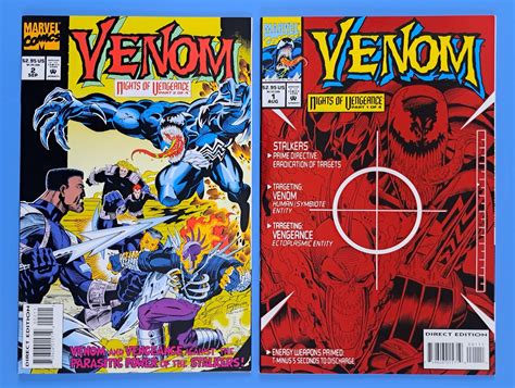 Venom Nights Of Vengeance #1 2 3 4 Marvel (1994) Complete Set VF/NM Lot Of (4)🔥 | eBay