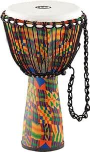 Meinl Percussion FADJ2-M Fiberglass Djembe 10-Inch Synthetic Head ...