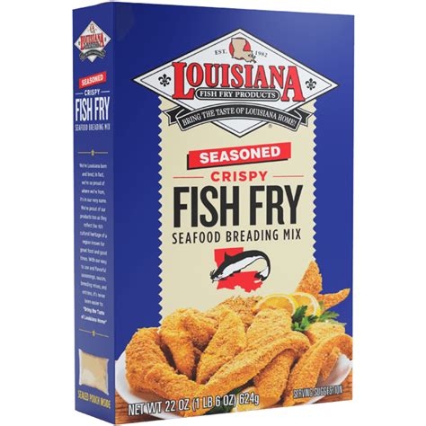 LA FISH FRY Seasoned Crispy Fish Fry 22 oz box - 03915600411