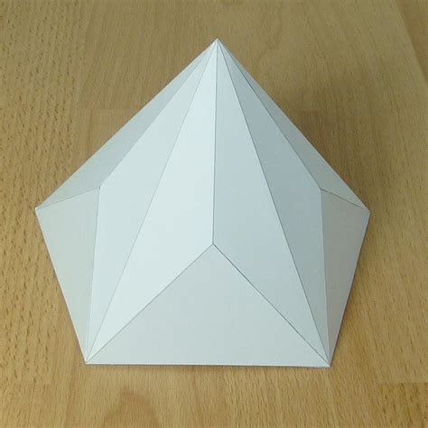 Steps to Draw Pentagonal Pyramid 的图像结果