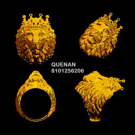 KING LION RING – QUENAN CAD JEWEL