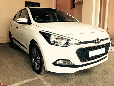 Fooled around & fell in love! Our Polar White Hyundai Elite i20 Asta ...