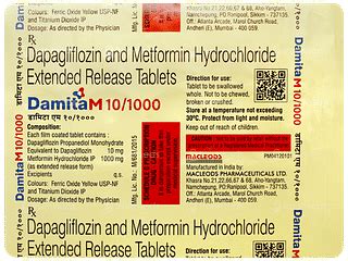Damita M 101000 Mg Tablets Er 15 - Uses, Side Effects, Dosage, Price ...