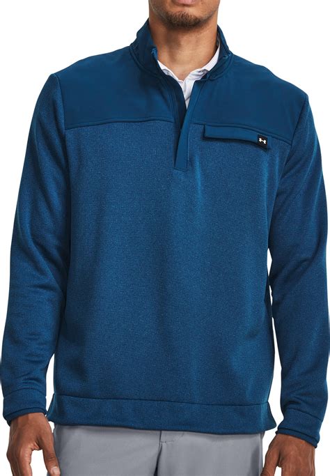 Under Armour Storm Half Zip Mens Golf Sweater - Blue – Start Fitness