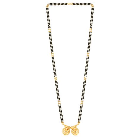 MEENAZ 2 Vati Wati Mangalsutra For Women Girls Ladies Temple South ...