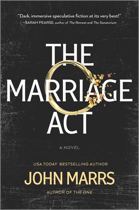 In ‘The Marriage Act,’ John Marrs paints an Orwellian world where ...