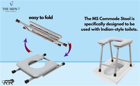 THE SRDVX 7® Premium Folding Powder Coated Metal Steel Shower Bathing ...