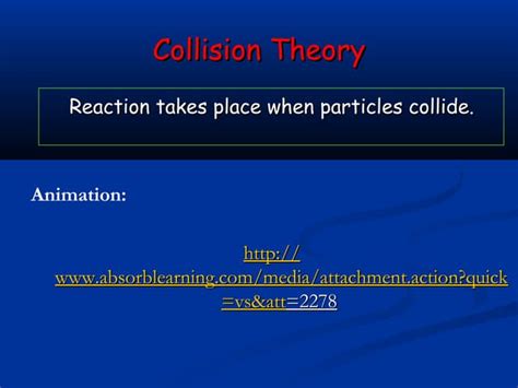 Image result for Collision Theory Example