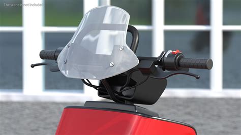 Electric Bike Red 3D | 3D Molier International