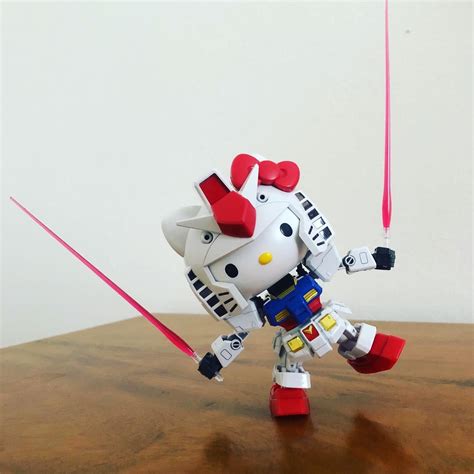 SD EX-Standard Hello Kitty/Gundam RX-78-2 : r/Gunpla