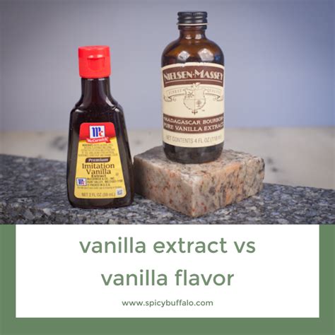 Artificial Vanilla Flavor Vs Vanilla Extract at Johnny Duffy blog