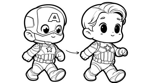 51 Colorear Captain America gratis - Superhéroes Marvel