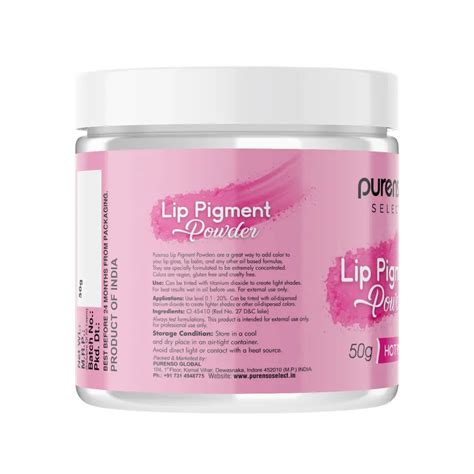 Lip Pigment Powder - Hot Pink - Purenso Select