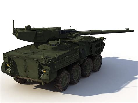 M1128 Stryker Mobile Gun System - 3D Model by FiniasK