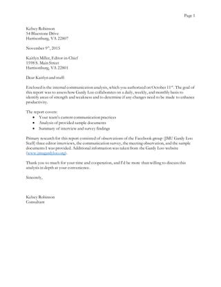 Image result for Communication Audit Sample Document