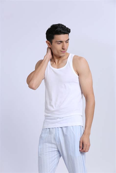 Pack Of 2 Solid White Stretch Vest | Pepe Jeans India