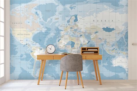 World Map Wall Mural 的图像结果