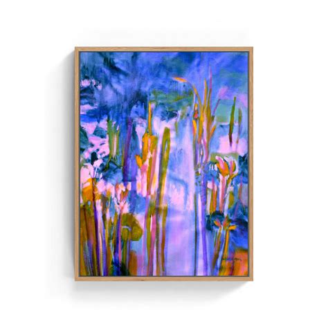 Buy Mystical Garden Dream, Abstract Painting Wall Art Online at Best ...