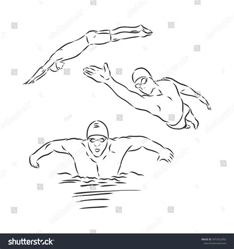 Swimmer Sketch