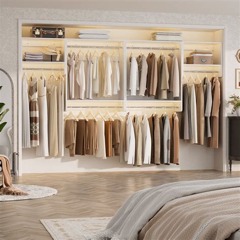 Ebern Designs Lailonnie 36” - 60” Wall Mounted Closet System | Wayfair