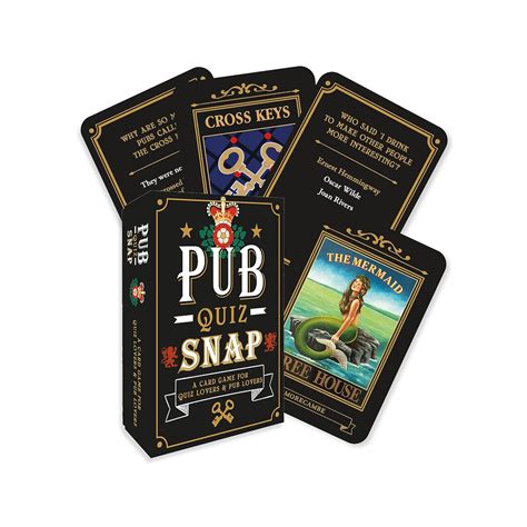 Buy Pub Quiz Snap: A card game for quiz and pub lovers: Pub quiz | Card ...