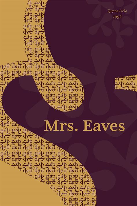 Mrs Eaves Font