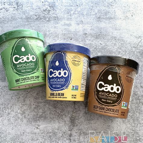 Cado Ice Cream Product Review (Avocado Ice Cream) - RAISE Platform