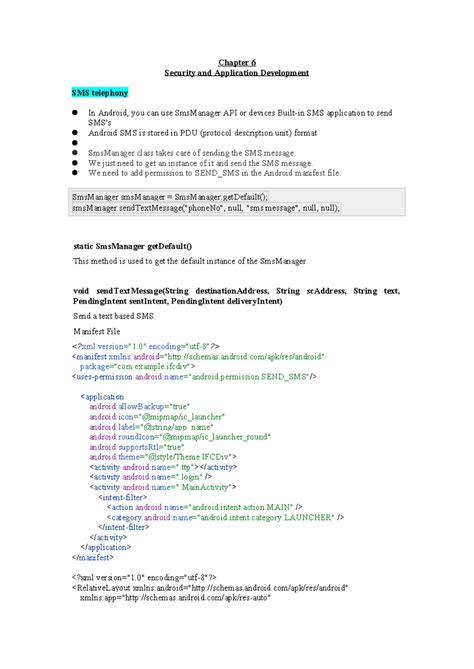 Mobile Application Development (MAD-EPA) Study Guide for Sem 6 - Studocu