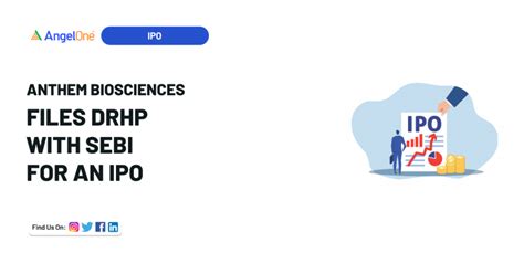Anthem Biosciences Ltd Files DRHP with SEBI