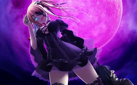 Anime Lavender Girls Wallpapers - Wallpaper Cave