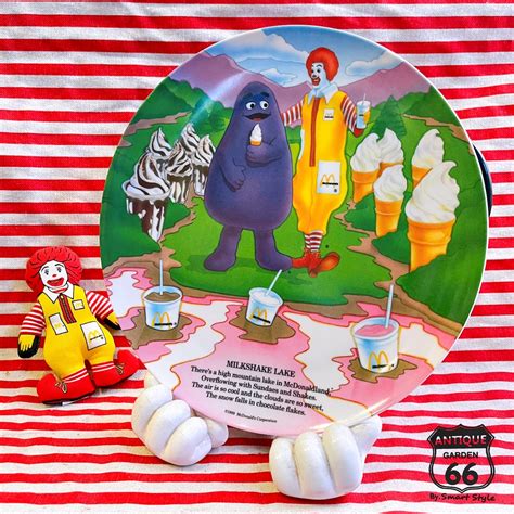 1989 USA マクドナルド MILKSHAKE LAKE ロナルド RONALD McDONALD グリマス GRIMACE【M-018a ...
