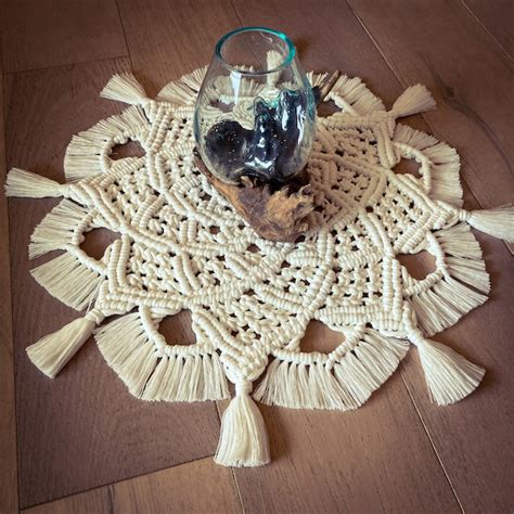 Macrame Table Instructions 的图像结果