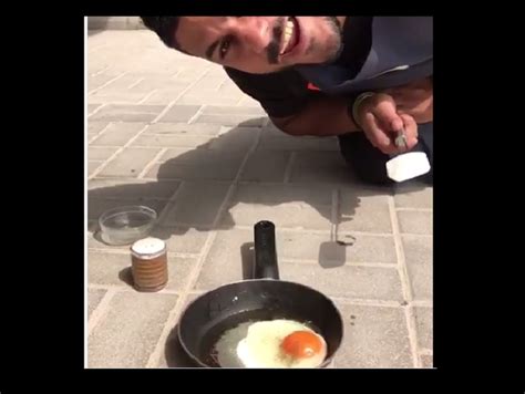 Dubai: Watch this man cook an egg with nothing but the Sun! - Times of ...