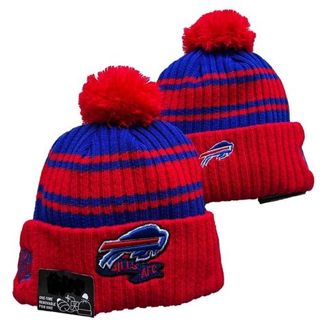 Buffalo Bills Beanie Pom Hat Adult Size - Etsy
