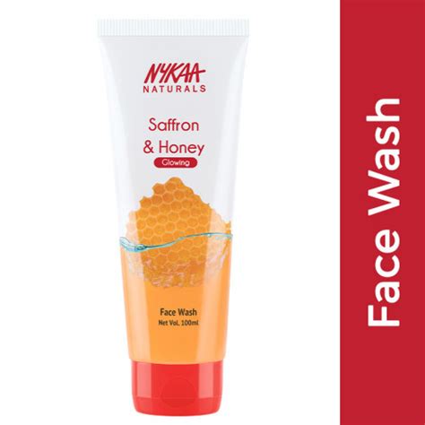 Nykaa Naturals Saffron And Honey Face Wash 100 Ml
