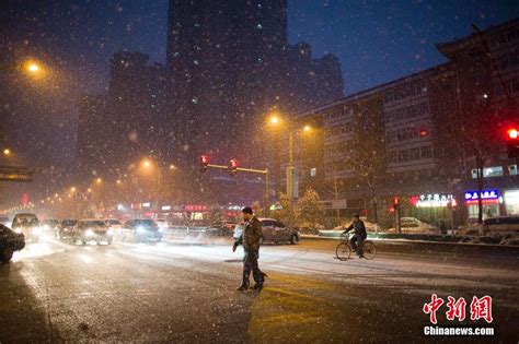 中国中东部迎来大范围雨雪天气[组图]_图片中国_中国网