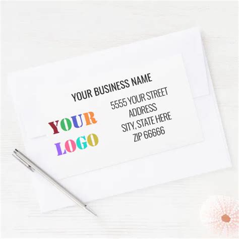 Image result for Custom Logo Address Labels