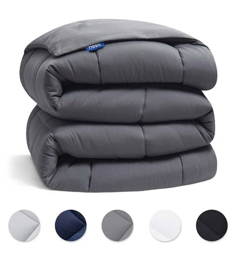 Nestl Comforter, Quilted Down Alternative Duvet Insert, All-Season ...